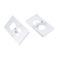 6Pack Wall Outlet Plate LED Night Light, Illuminated Plug Cover With Sensor Inductive Easy Snap On No Wire Or Battery Needed  - Thumbnail 4