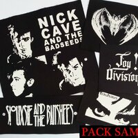 Goth & Post Punk Sew-on Patches Mystery Packs - Thumbnail 1
