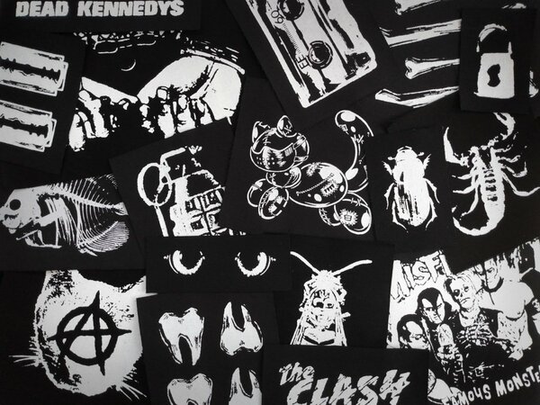 Punk & Alternative Sew-on Patches Mystery Packs