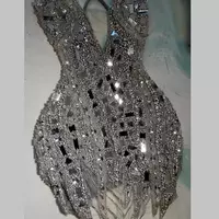 Short Party Dress: Women's Luxury Cocktail Gown | Robe De Soiree Birthday Dress - Thumbnail 1