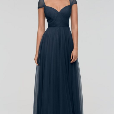 Elegant royal blue mother of bride/ groom dress evening dress