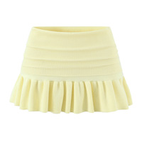 Sexy low-waist stretch pleated hip-hugging knitted skirt - Thumbnail 1