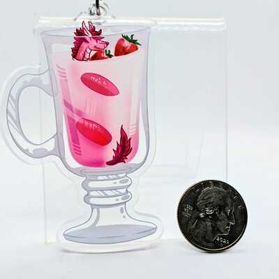 Dragon drinks: strawberry milk