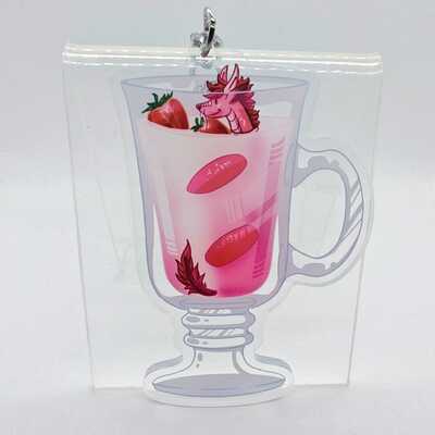 Dragon drinks: strawberry milk