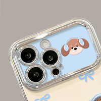 Dachshund Pattern Silicone Case For iPhone 17 16 15 IPS615 - Thumbnail 4