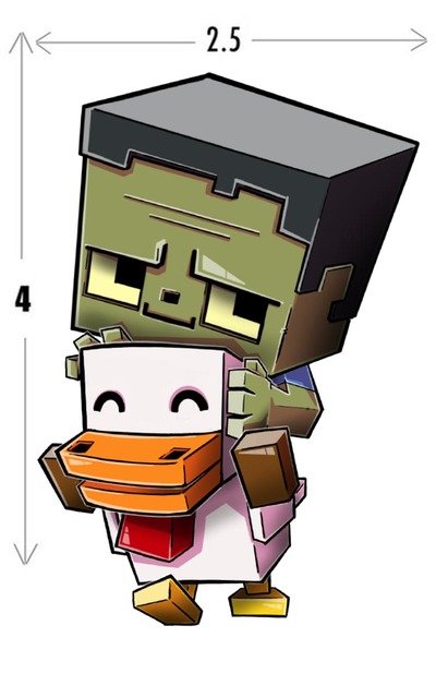 Chicken Jockey sticker (new)