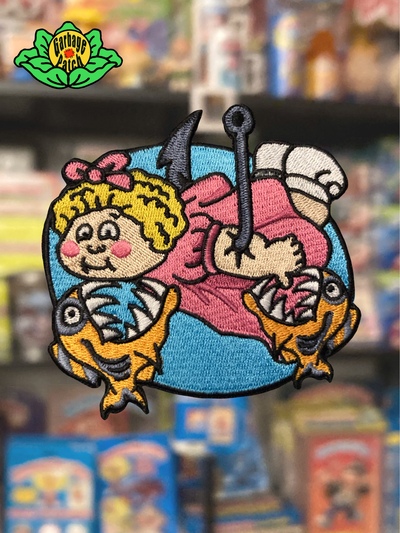 Hooked on Garbage Patch Kids Patch (Iron-on)