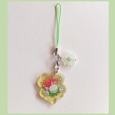 Snake butterfly cloverday phone charm - Thumbnail 2