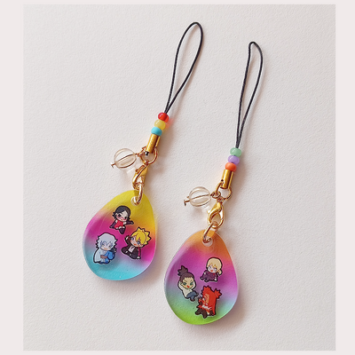 Brt team drop acrylic charm - Thumbnail 1