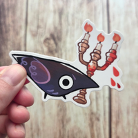 Crow 3" Vinyl Stickers - Thumbnail 5