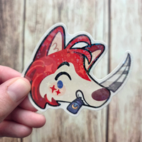 Dog 3" Vinyl Stickers - Thumbnail 5