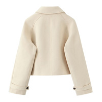 Fashionable, simple and versatile short trench coat - Thumbnail 1