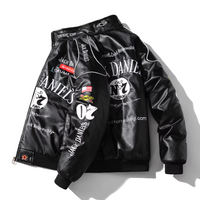 JACK DANIEL EMBROIDERY F1 MOTORBIKE JACKET  - Thumbnail 1