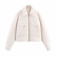 Fashionable Piqué Chest Pocket Jacket - Thumbnail 1