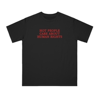 Free Shipping-HOT PEOPLE CARE ABOUT HUMAN RIGHTS TEE - Thumbnail 2