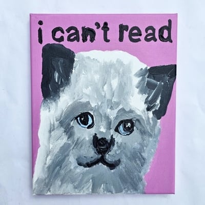 I cant read (the luckiest girl in the world)