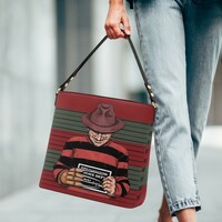 Nightmare on Elm Street Mugshot Leather Bucket Bag | Free Ship - Thumbnail 5