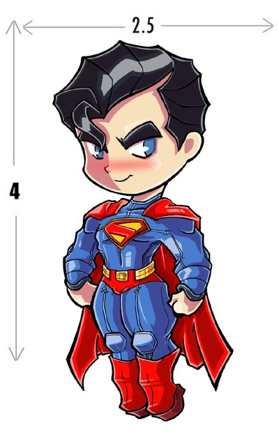 Superman sticker (new)