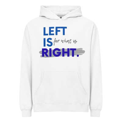 Left is right hoodie men box hoodie