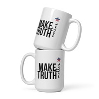 Make Truth Matter White glossy mug - Thumbnail 1