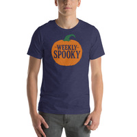 Weekly Spooky Jack-O-Lantern T-Shirt  Horror Podcast Merch, Halloween Every Day Soft Unisex Tee (Multiple Colors) - Thumbnail 6