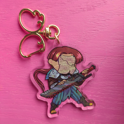 Grim dark oc charm
