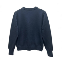 Argyle Patchwork Pullover Knit Sweater Jumper - Thumbnail 3