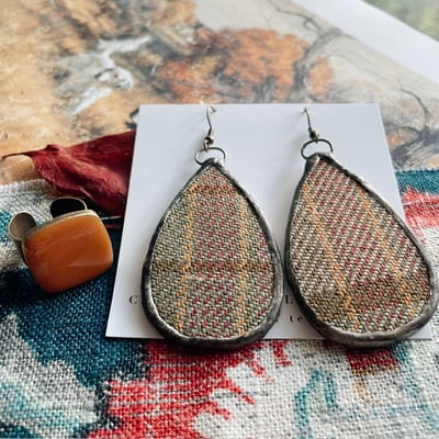 “woven together” earrings & ring set no.03