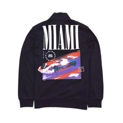 MIAMI F1 1/4 ZIP SWEATSHIRT
