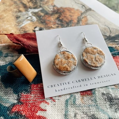 “woven together” earrings & ring set no.10