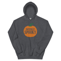 Weekly Spooky Jack-O-Lantern Hoodie  Horror Podcast Pullover Sweatshirt (Multiple Colors) | Halloween Every Day - Thumbnail 2