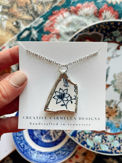 “Beauty in the Broken” necklace no.01