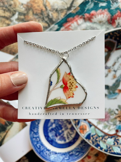 “Beauty in the Broken” necklace no.02
