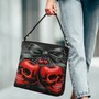 ​Dark Romance Cherry Skull Leather Crossbody Bag | Free Ship-1