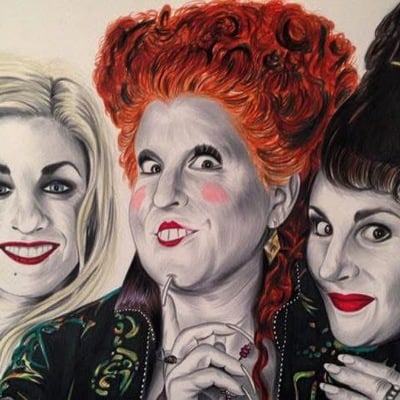 Three witches print