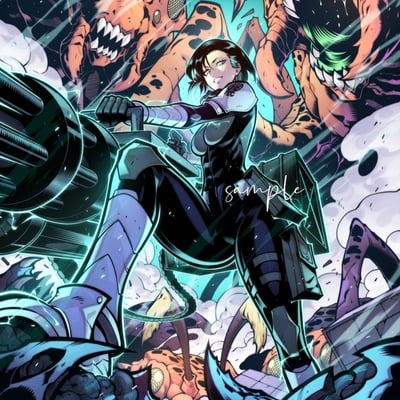 Shinonome - kaiju no. 8 (signed print)