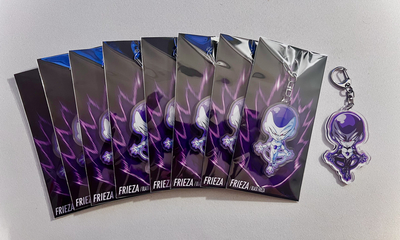 Frieza/Black Frieza - Acrylic Charm (Reversible)