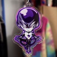 Frieza/Black Frieza - Acrylic Charm (Reversible) - Thumbnail 1