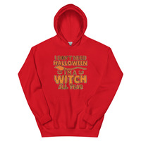 Witch All Year Unisex Hoodie - Thumbnail 4