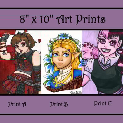 8"x10" art prints
