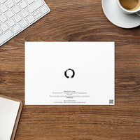 Cranes in Snow Christmas Greeting Card - Winter Scenes 6 - Thumbnail 3