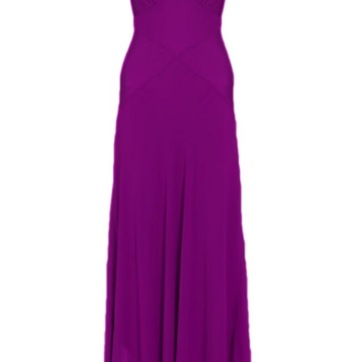 New arrive a line v back chiffon party dress evening dress - Thumbnail 1