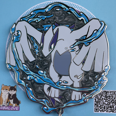 Guardian of the sea hard enamel pin