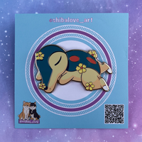 Sleepy Johto Friends Hard Enamel Pins - Thumbnail 3