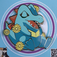 Sleepy Johto Friends Hard Enamel Pins - Thumbnail 6
