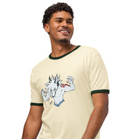 WereRaph Unisex ringer t-shirt - Thumbnail 2