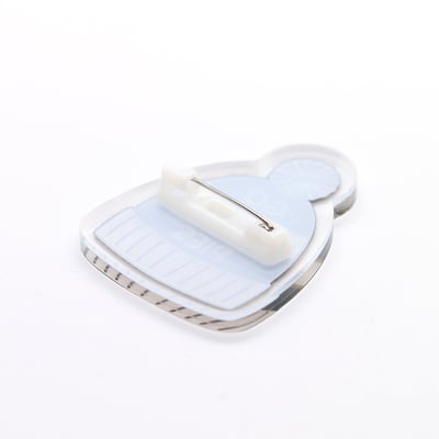 Go the saints beanie badge