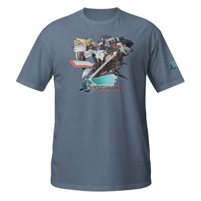 Glytheum state short-sleeve unisex t-shirt