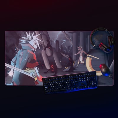 Raph showdown mouse pad