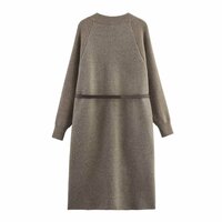 Fashionable French light pink three-dimensional ruffled V-neck striped shirt top - Thumbnail 2